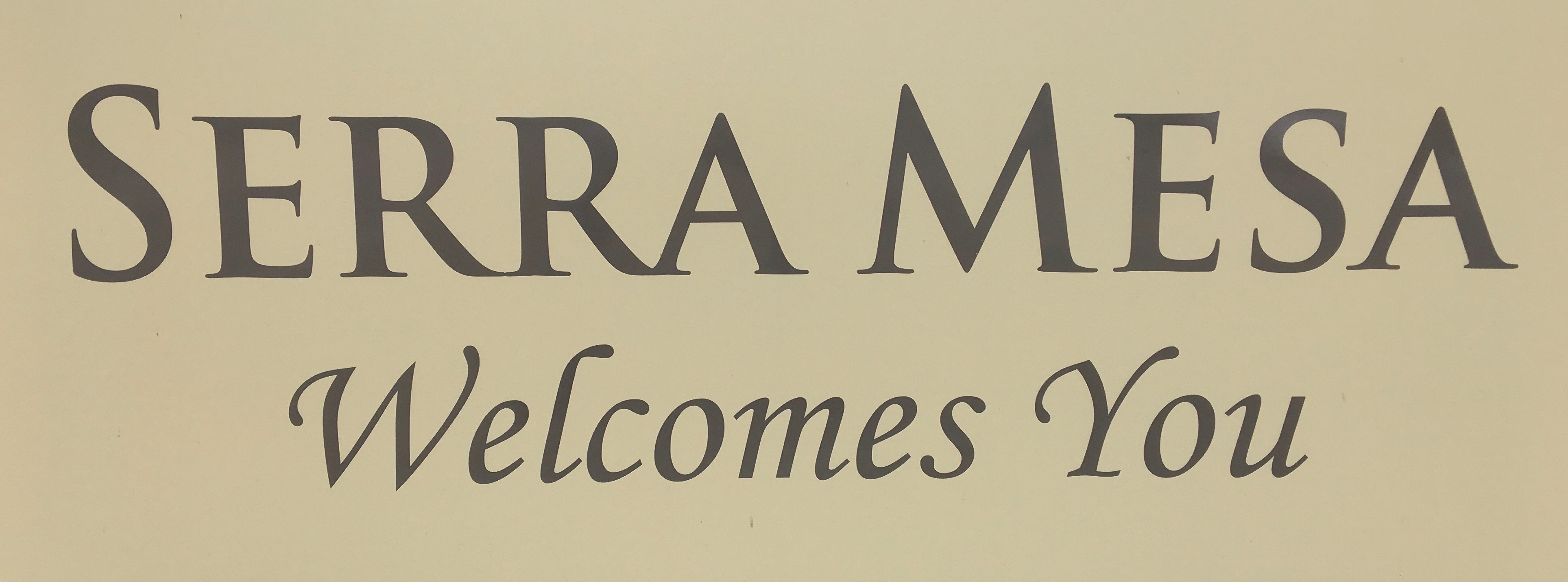 Serra Mesa Welcomes You
